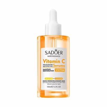 Увлажняющая и осветляющая сыворотка для лица Sadoer Vitamin C Serums с витамином С, 100 мл