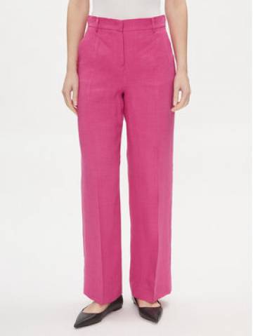 Weekend Max Mara Штани з тканини Malizia 2415131022 Рожевий Straight Leg Weekend Max Mara Штани з тканини Malizia 2415131022 Рожевий Straight Leg
