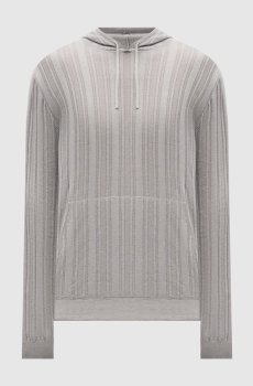 Серые худи с леном