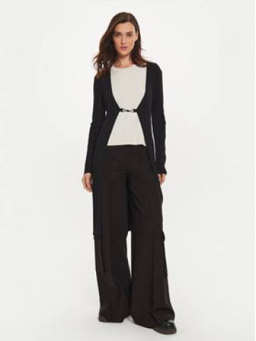 Sisley Кардиган 1WTHM6021 Чорний Slim Fit Sisley Кардиган 1WTHM6021 Чорний Slim Fit
