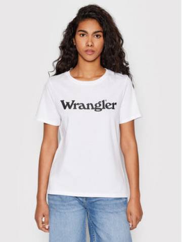 Wrangler Футболка W7N4GH989 112146405 Білий Regular Fit Wrangler Футболка W7N4GH989 112146405 Білий Regular Fit
