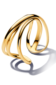 Каблучка "Потрійна природна стрічка"