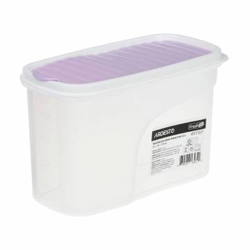 Пластиковый контейнер для хранения сыпучих продуктов Ardesto Fresh лиловый, 1.2 л (AR1212LP) Пластиковый контейнер для хранения сыпучих продуктов Ardesto Fresh лиловый, 1.2 л (AR1212LP)