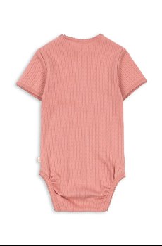 Детское боди из хлопка Konges Sløjd MINNIE SS BODY GOTS