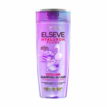 Шампунь-филлер для волос LOreal Paris Elseve Hyaluron Plump, 250 мл Шампунь-филлер для волос LOreal Paris Elseve Hyaluron Plump, 250 мл