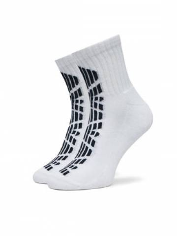 Emporio Armani Underwear Набір 2 пар високих чоловічих шкарпеток 303222 4F300 00010 Білий Emporio Armani Underwear Набір 2 пар високих чоловічих шкарпеток 303222 4F300 00010 Білий