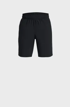 Детские черные шорты UA Woven Wdmk Shorts Черный 14 Under Armour 1383341-001