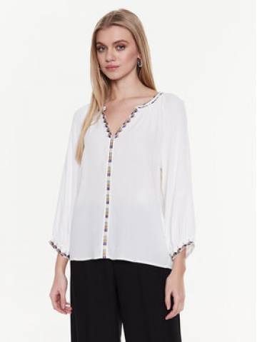 Ba&sh Блузка Theo 1E23THEO Білий Relaxed Fit Ba&sh Блузка Theo 1E23THEO Білий Relaxed Fit