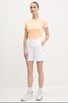 Хлопковая футболка Guess