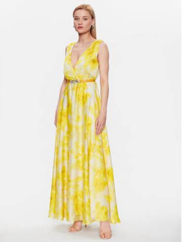 Liu Jo Вечірня сукня CA3416 T2514 Жовтий Regular Fit Liu Jo Вечірня сукня CA3416 T2514 Жовтий Regular Fit