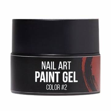 Гель-краска для ногтей NUB Paint Gel 02 Красная, 5 г Гель-краска для ногтей NUB Paint Gel 02 Красная, 5 г