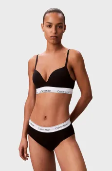 Женский черный бюстгальтер PUSH UP PLUNGE Черный 32D Calvin Klein LV00QF8502