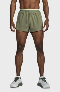 Мужские оливковые шорты ENDORPHIN SPLIT Оливковый XL Saucony SAM800385-OV