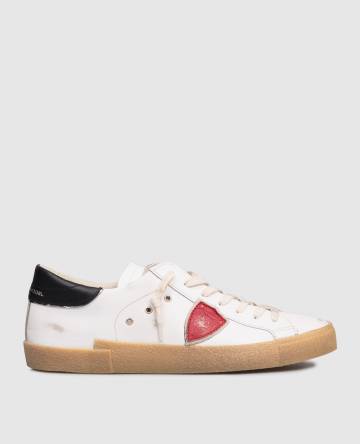 Белые кожаные кеды с логотипом Белые кожаные кеды с логотипом