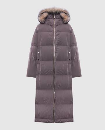 Коричневый пуховик Magda Коричневый пуховик Magda