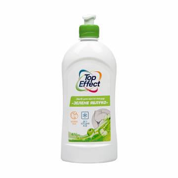 Средство для мытья посуды Top Effect Зеленое яблоко, 470 мл Средство для мытья посуды Top Effect Зеленое яблоко, 470 мл