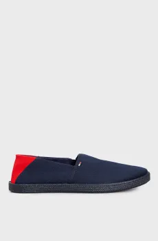 Мужские темно-синие эспадрильи Синий 42 Tommy Jeans EM0EM01150