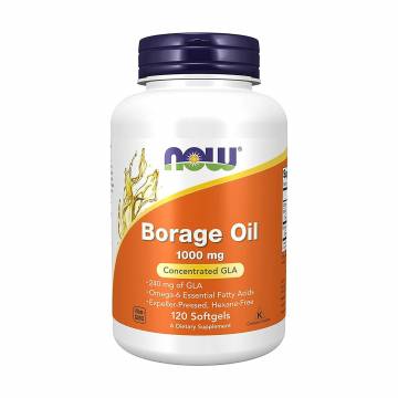 Масло бурачника Now Foods Borage Oil 1000 мг, 120 капсул Масло бурачника Now Foods Borage Oil 1000 мг, 120 капсул