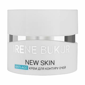 Разглаживающий крем для кожи вокруг глаз Irene Bukur New Skin Anti-Age, 15 мл Разглаживающий крем для кожи вокруг глаз Irene Bukur New Skin Anti-Age, 15 мл