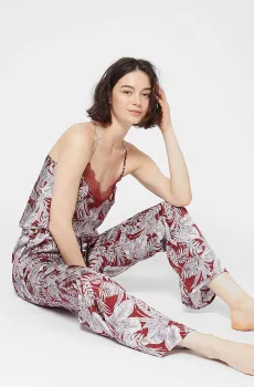 Женский красный топ SAVANE Красный M Etam 6509670