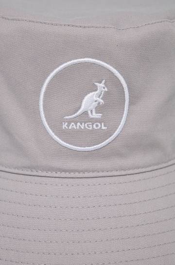 Шляпа Kangol цвет серый хлопковый K2117SP.LG044-LG044 Шляпа Kangol цвет серый хлопковый K2117SP.LG044-LG044