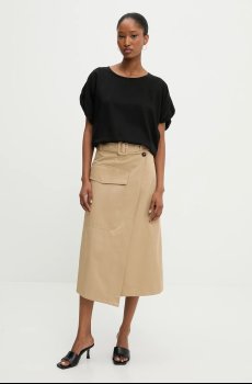 Блузка со льном Answear.LAB