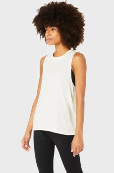 Женская белая майка LOGO TANK Белый L Asics 2032C942-200