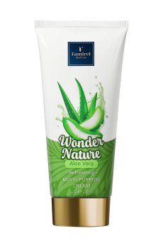 Тонизирующий крем для лица и тела Famirel Wonder Nature Алоэ вера, 180 мл