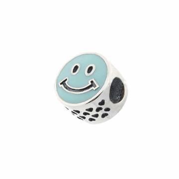 Серебряный шарм "Smile" (эмаль) 132572 Серебряный шарм "Smile" (эмаль) 132572