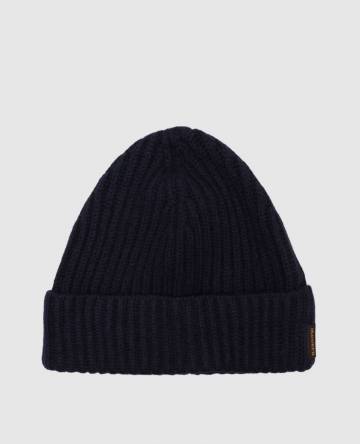 Синяя шапка DAVIS из кашемира