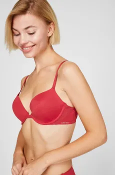 Женский красный бюстгальтер Красный 32D Calvin Klein 000QF5613E