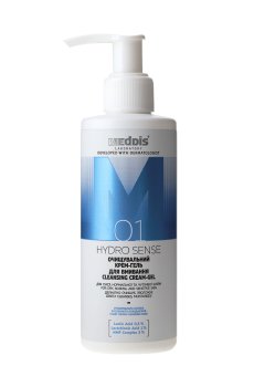 Очищающий крем-гель для умывания Meddis Hydro Sense Cleansing Cream-Gel, 200 мл