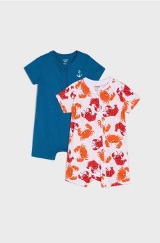 Літній комбінезон 2 pack - кремовий