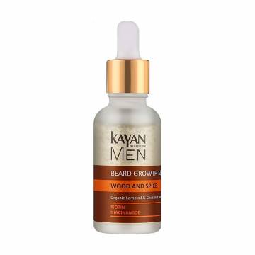Мужская сыворотка для роста бороды Kayan Professional Men Beard Growth Serum, 30 мл Мужская сыворотка для роста бороды Kayan Professional Men Beard Growth Serum, 30 мл