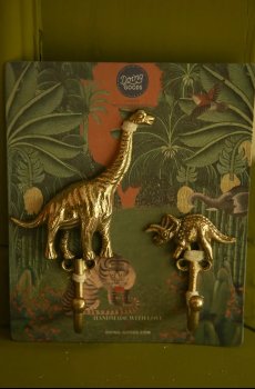 Настенная вешалка Doing Goods Dean Dinosaur Hook Set 2 шт
