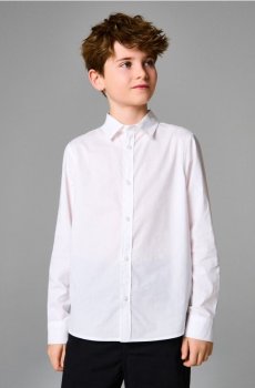 Бавовняна сорочка - білий