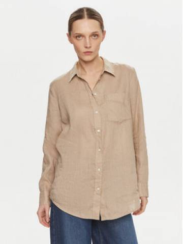 Gap Сорочка 875983 Бежевий Relaxed Fit Gap Сорочка 875983 Бежевий Relaxed Fit