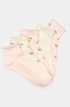 Шкарпетки, 5 пар - різнобарвний