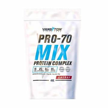 Протеин Vansiton Mega Protein Pro-70 Вишня, в порошке, 450 г Протеин Vansiton Mega Protein Pro-70 Вишня, в порошке, 450 г