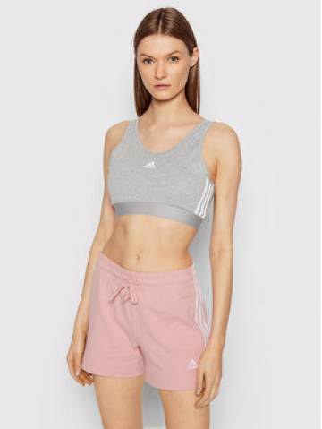 adidas Бюстгальтер-топ Essentials GS1357 Сірий adidas Бюстгальтер-топ Essentials GS1357 Сірий
