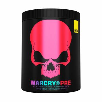 Предтренировочный комплекс Genius Nutrition Warcry (New Formula) Клубника и мохито, в порошке, 400 г Предтренировочный комплекс Genius Nutrition Warcry (New Formula) Клубника и мохито, в порошке, 400 г