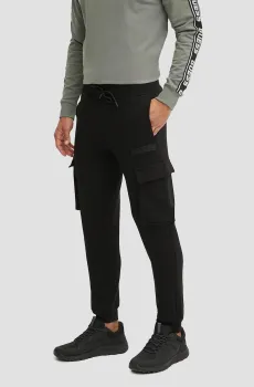 Мужские черные спортивные брюки Черный S Guess Z4YB08.K9V31;JBLK