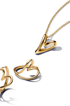 Подарунковий комплект "Серце природної форми"