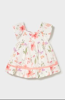 Хлопковое детское платье Mayoral