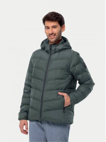 Jack Wolfskin Пуховик Colonius Jkt 1207431 Зелений Regular Fit Jack Wolfskin Пуховик Colonius Jkt 1207431 Зелений Regular Fit