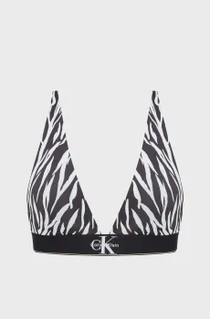 Женский бюстгальтер с узором LIGHTLY LINED TRIANGLE Разноцветный M Calvin Klein LV00QF8703