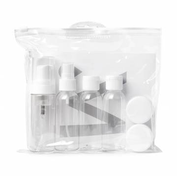 Дорожный набор Marie Fresh Cosmetics из 6 емкостей Дорожный набор Marie Fresh Cosmetics из 6 емкостей