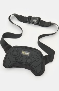 Геймерська поясна сумка у формі контролера - чорний