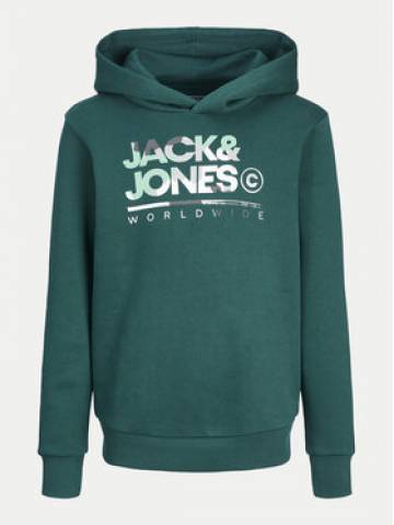 Jack&Jones Junior Світшот Luke 12259795 Зелений Standard Fit Jack&Jones Junior Світшот Luke 12259795 Зелений Standard Fit