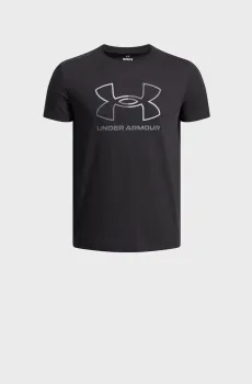 Детская черная футболка UA GL FOUNDATION SS Черный 8 Under Armour 6005010-001